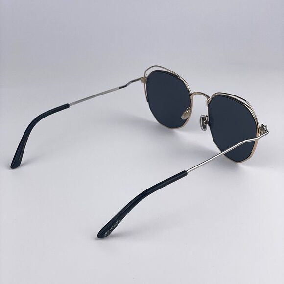 ? Jimmy Choo FRANNY/S J5G Sunglasses Gold Dark Gray Round Steel Women main image 5